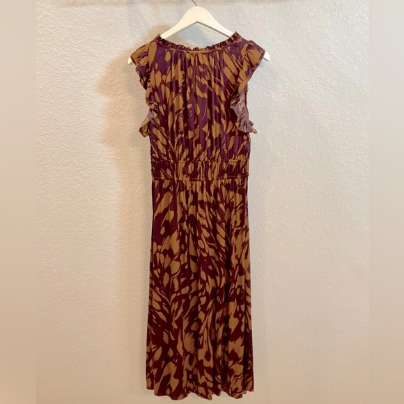 BILA 77, Paseo De Oro Midi IG Flutter Dress, Size Medium, NWT - Picture 7 of 12